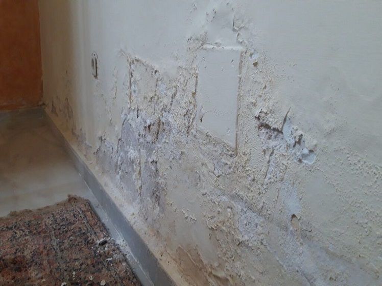 Cómo eliminar las humedades en paredes exteriores